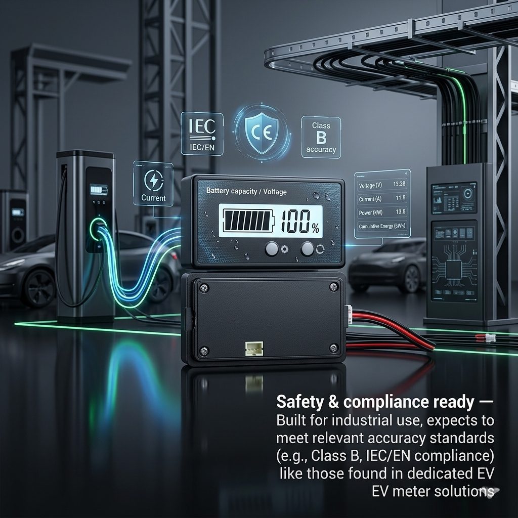 nitroniche electric bike voltage meter – lcd battery level indicator