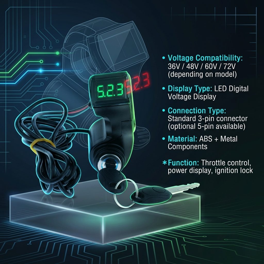 nitroniche nitroniche thumb throttle for electric motobike / cycle
