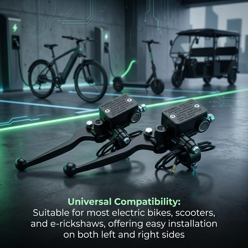 nitroniche electric vehicle disc brake pump universal left and right oil brake