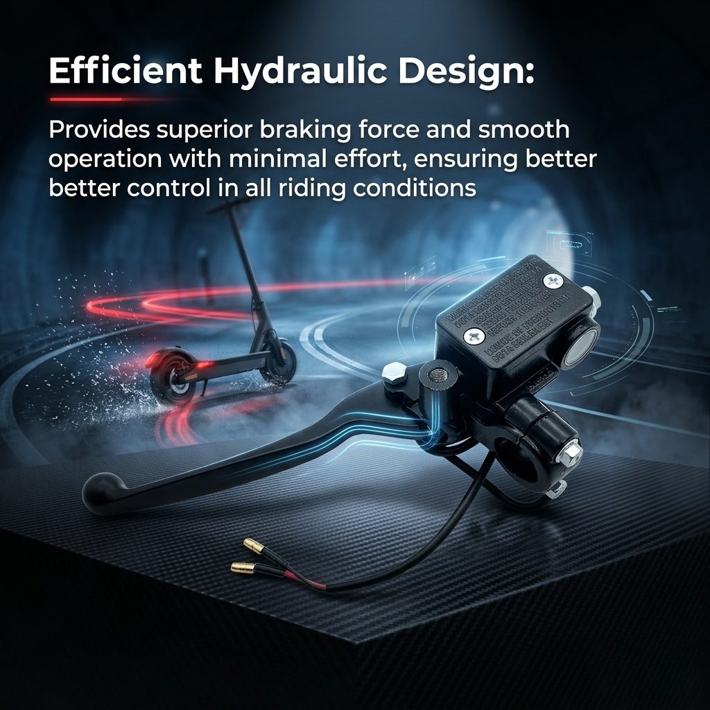 nitroniche electric vehicle disc brake pump universal left and right oil brake