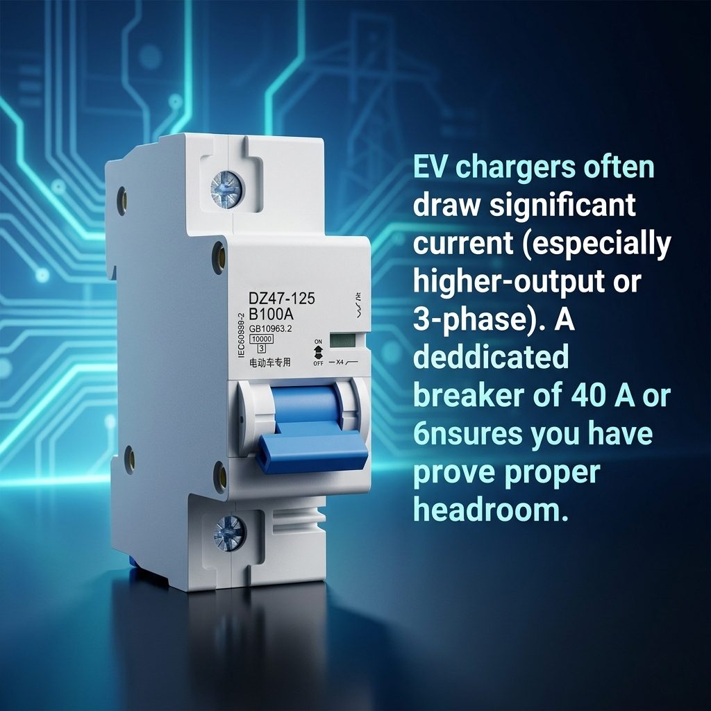 buy nitroniche 63a & 40a mcb for electric vehicles | reliable ev protection switches