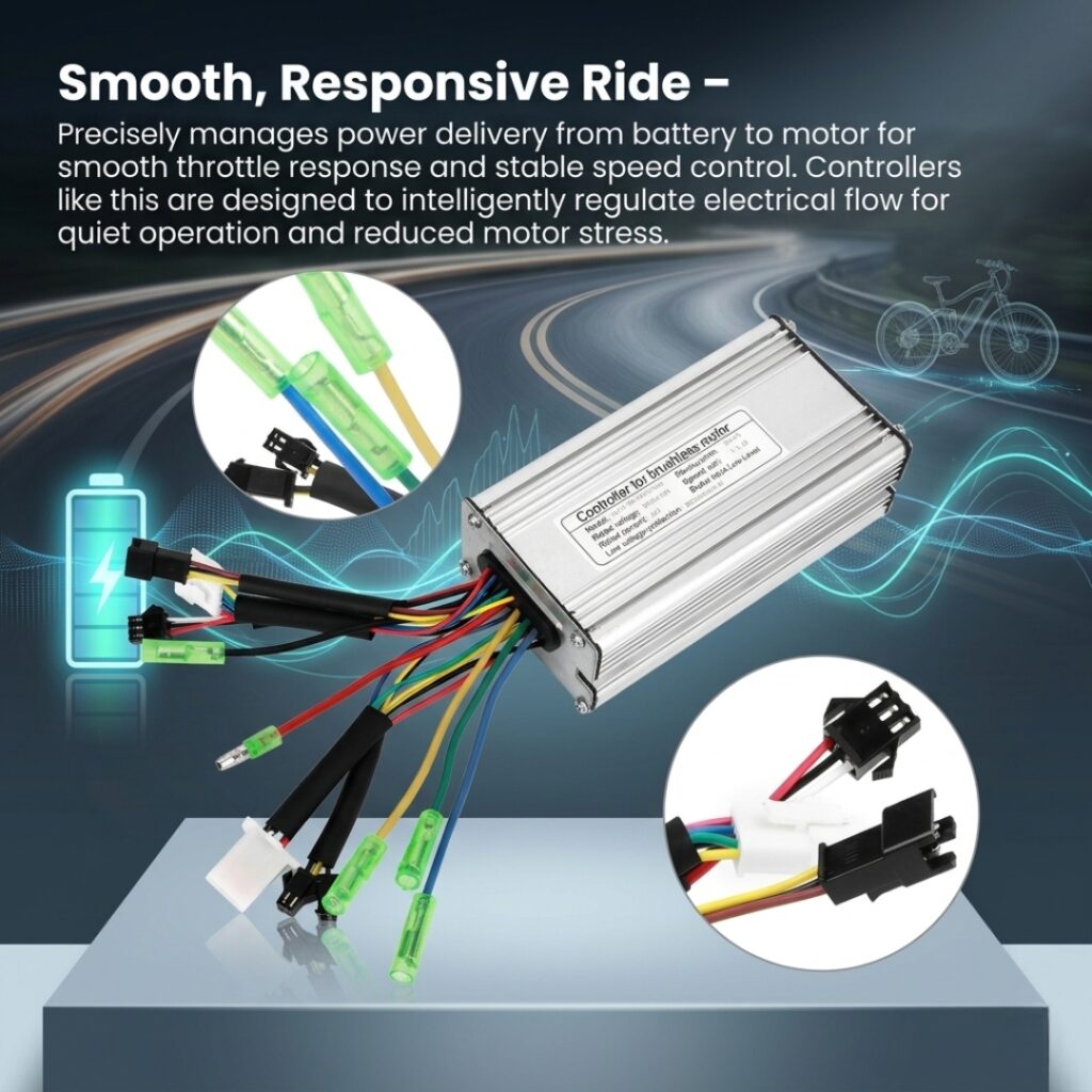 nitroniche electric bicycle controller 24v/36v 250w/350w