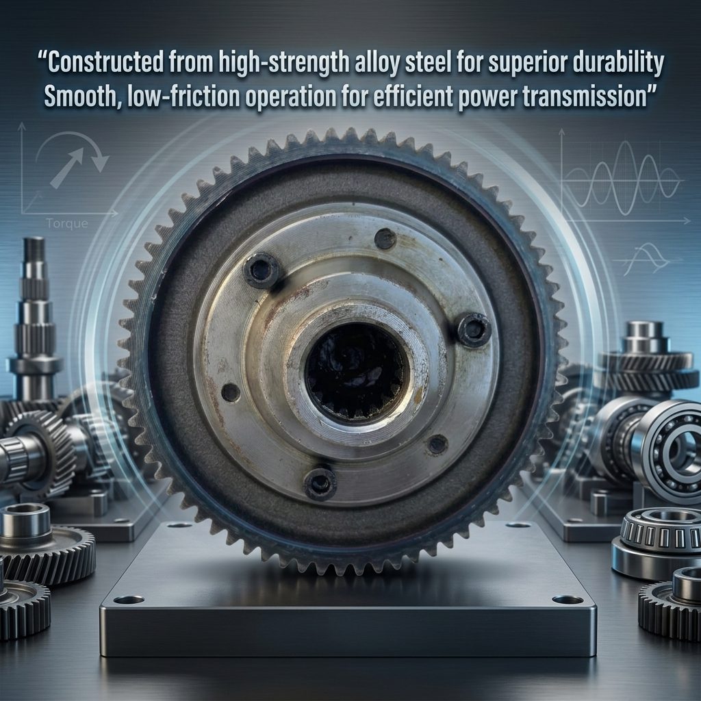 nitroniche electric rickshaw differential gear – 18t alloy steel ev gear