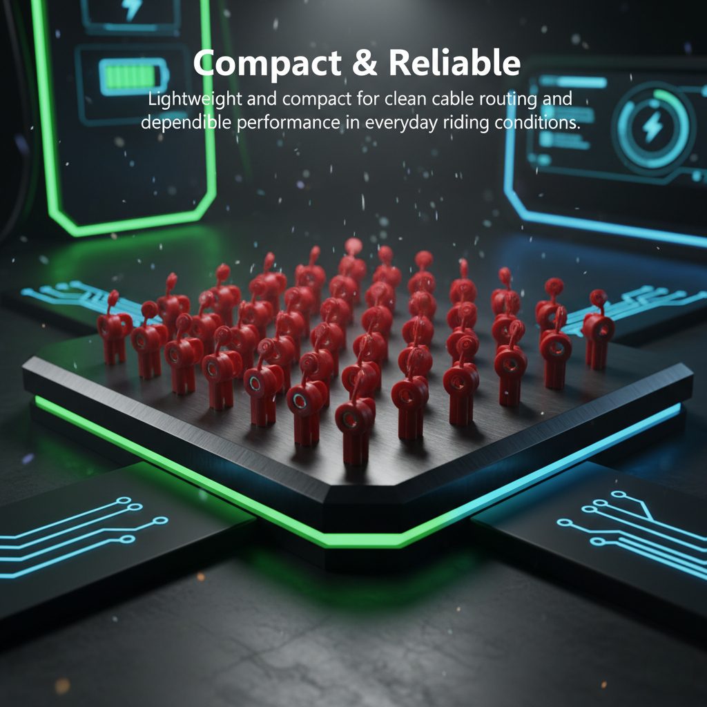 nitroniche electric bike smf battery wire connectors heavy