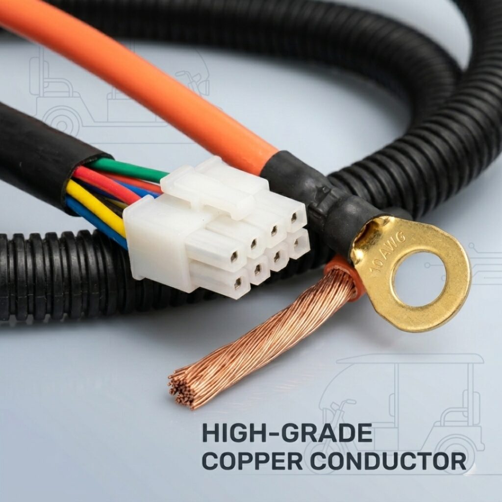 nitroniche e rickshaw wiring harness | complete heavy duty – universal ( full wiring kit )