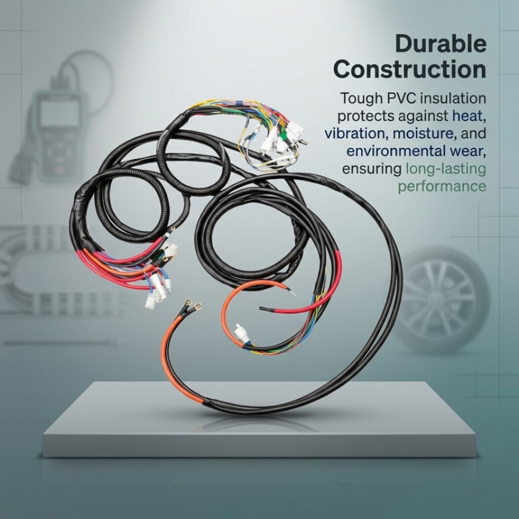 nitroniche e rickshaw wiring harness | complete heavy duty – universal ( full wiring kit )