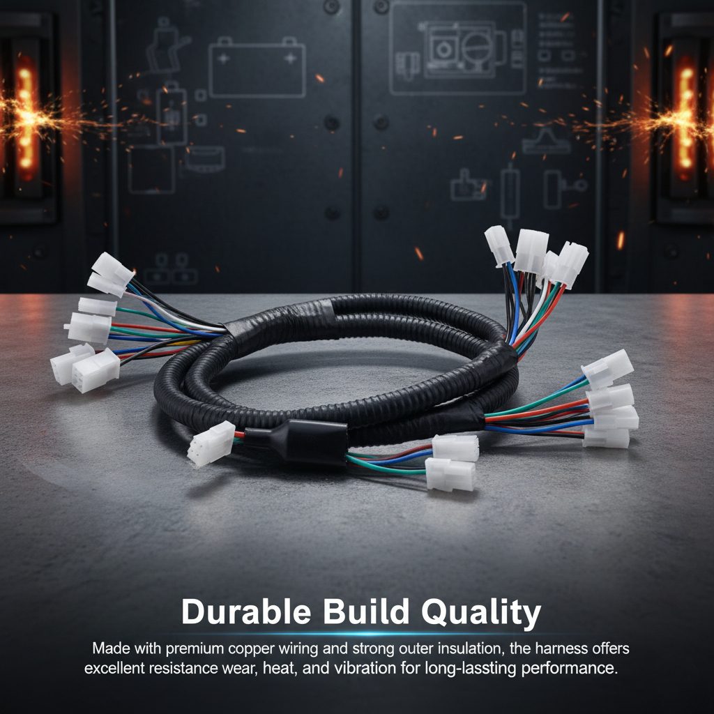e-bike wiring harness