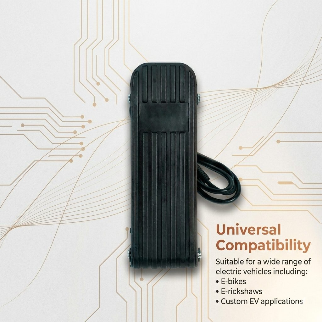 nitroniche advanced foot pedal accelerator | designed for e mobility excellence