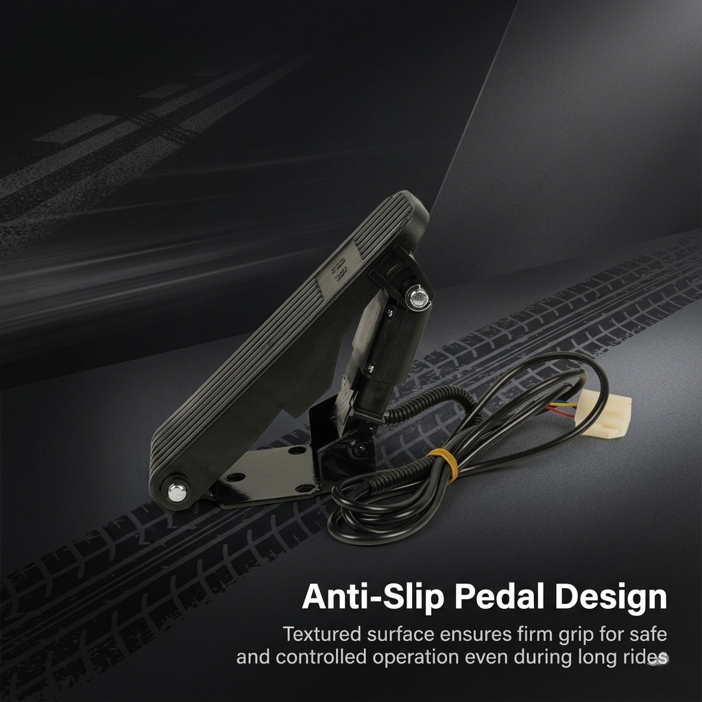 nitroniche advanced foot pedal accelerator | designed for e mobility excellence