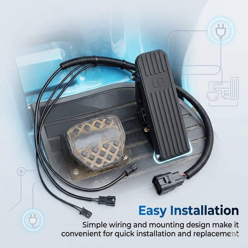 nitroniche advanced foot pedal accelerator | designed for e mobility excellence