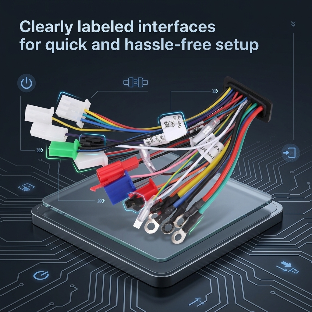 nitroniche brushless intelligent controller 48v/60v ( 50a 75a )