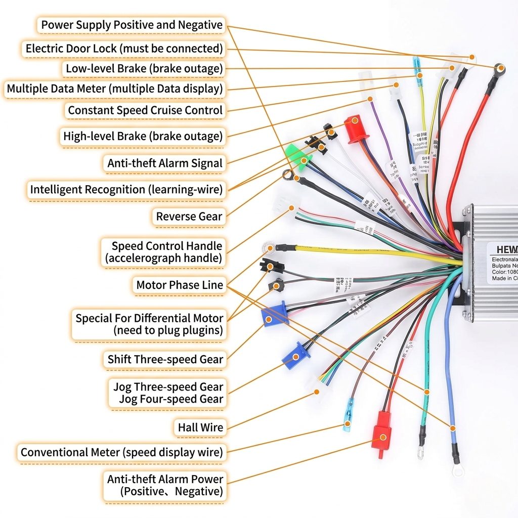 nitroniche brushless intelligent controller 48v/60v ( 50a 75a )