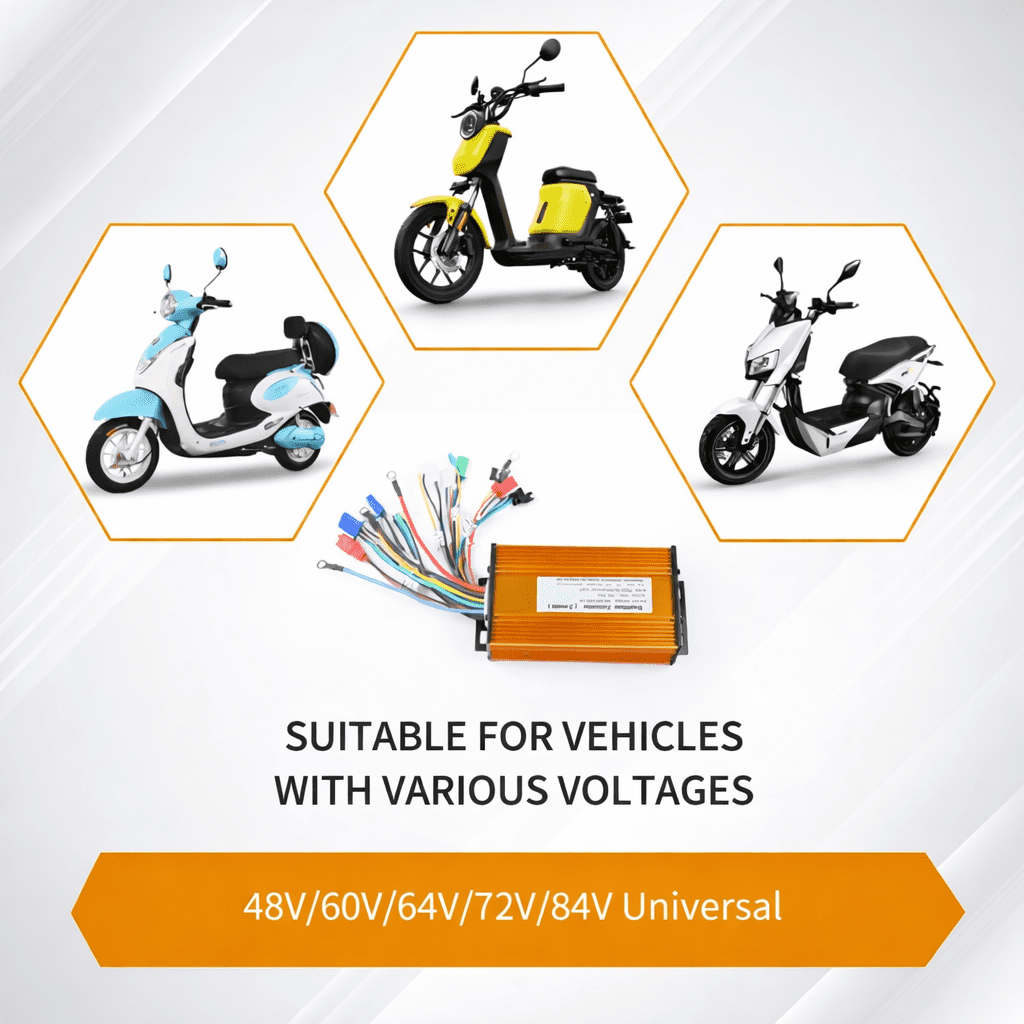 nitroniche brushless intelligent controller 48v/60v ( 50a 75a ) nitroniche brushless intelligent controller 48v/60v ( 50a 75a )